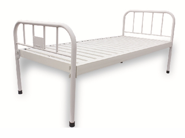 A16钢质床头条式平板床